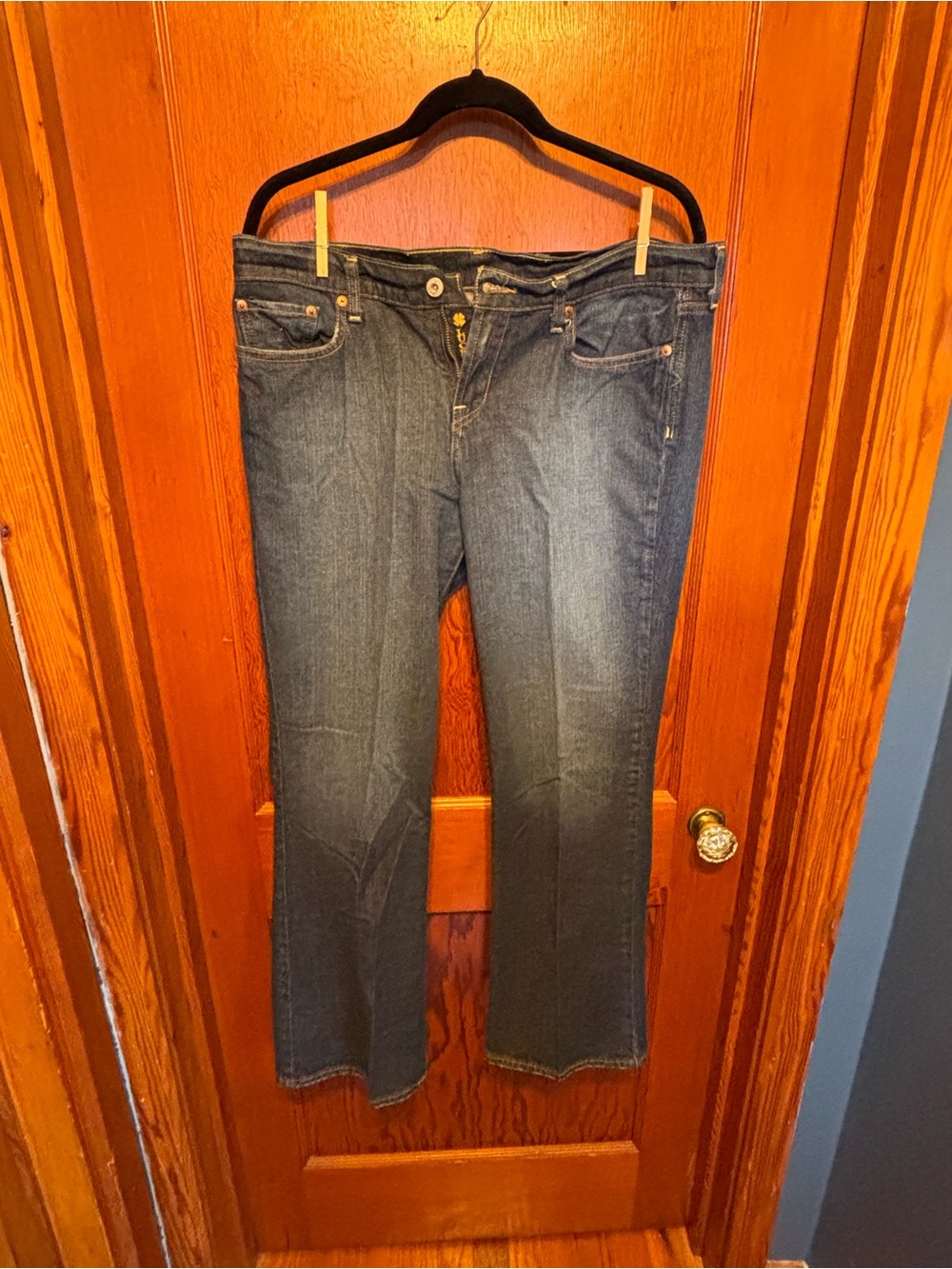 Lucky Brand Women's Bootcut Jeans in Dark Blue Wash